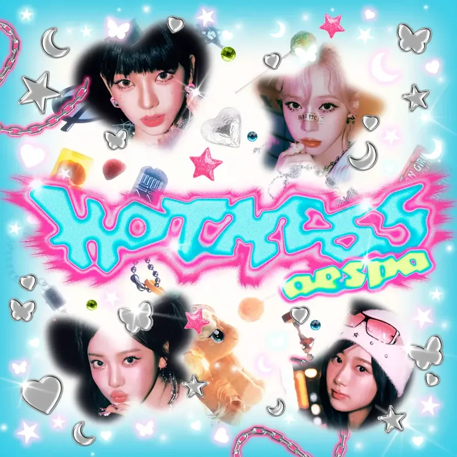 Pochette de l’album HOT MESS de aespa