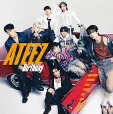 Pochette de l’album Birthday de ATEEZ