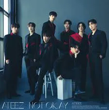 Pochette de l’album NOT OKAY de ATEEZ