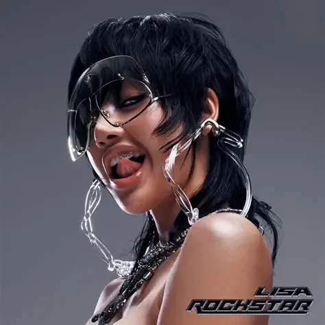 Pochette de l’album Rockstar (Lisa solo) de BLACKPINK