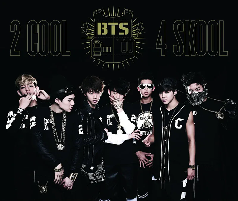 Pochette de l’album 2 Cool 4 Skool / O!RUL8,2? Japanese Compilation de BTS