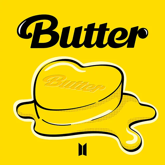 Pochette de l’album Butter de BTS