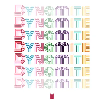 Pochette de l’album Dynamite de BTS
