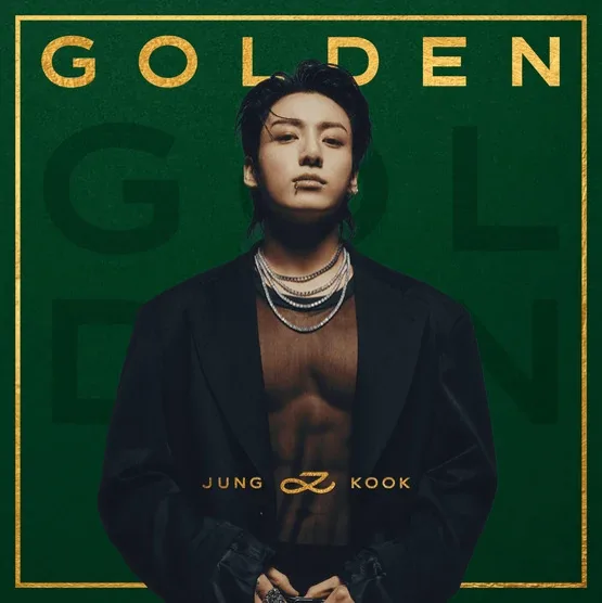 Pochette de l’album Golden de BTS