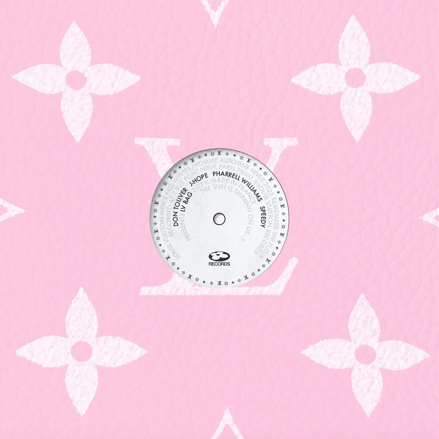 Pochette de l’album LV Bag de BTS