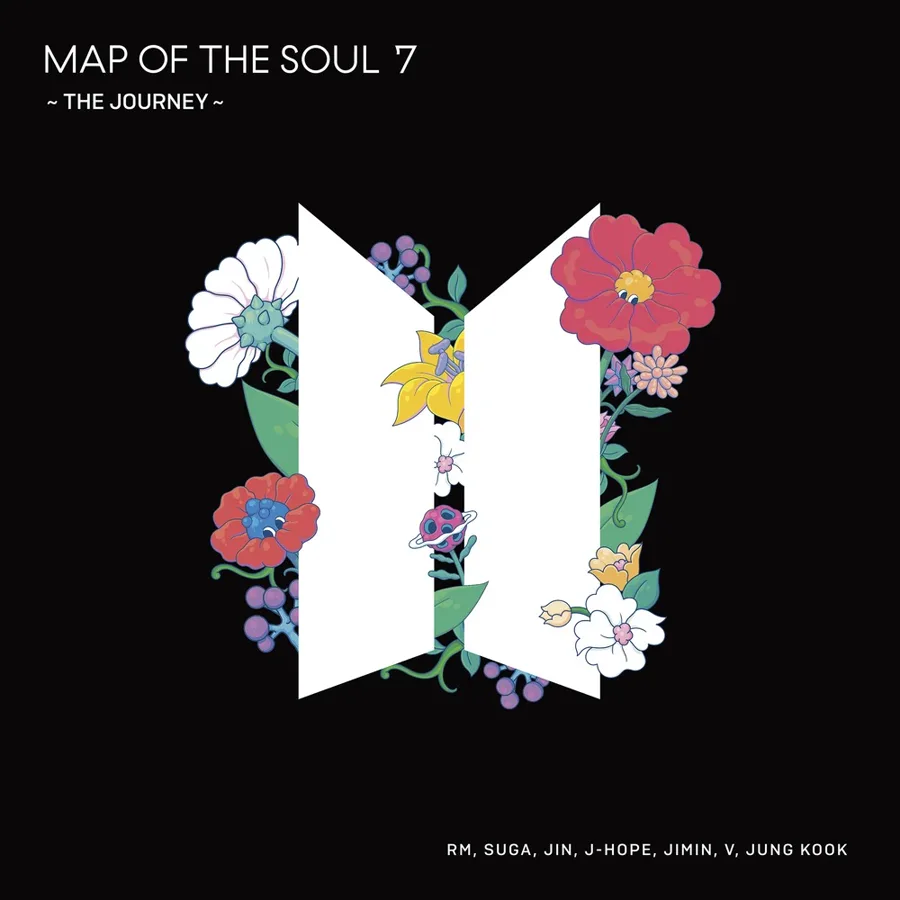 Pochette de l’album Map of the Soul: 7 ~ The Journey ~ de BTS