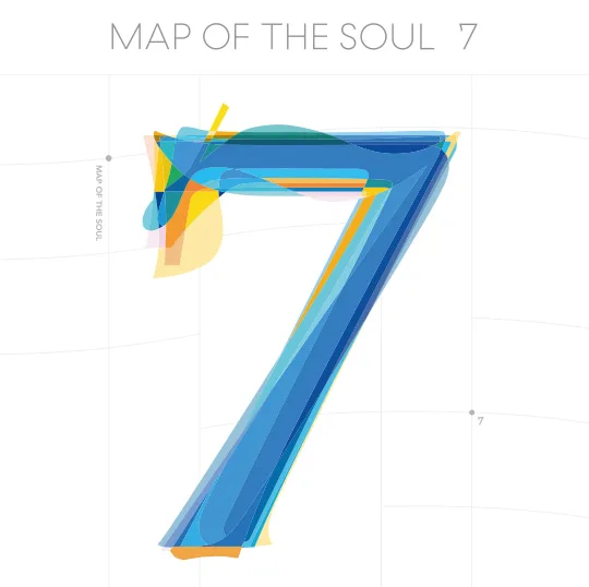Pochette de l’album Map of the Soul: 7 de BTS