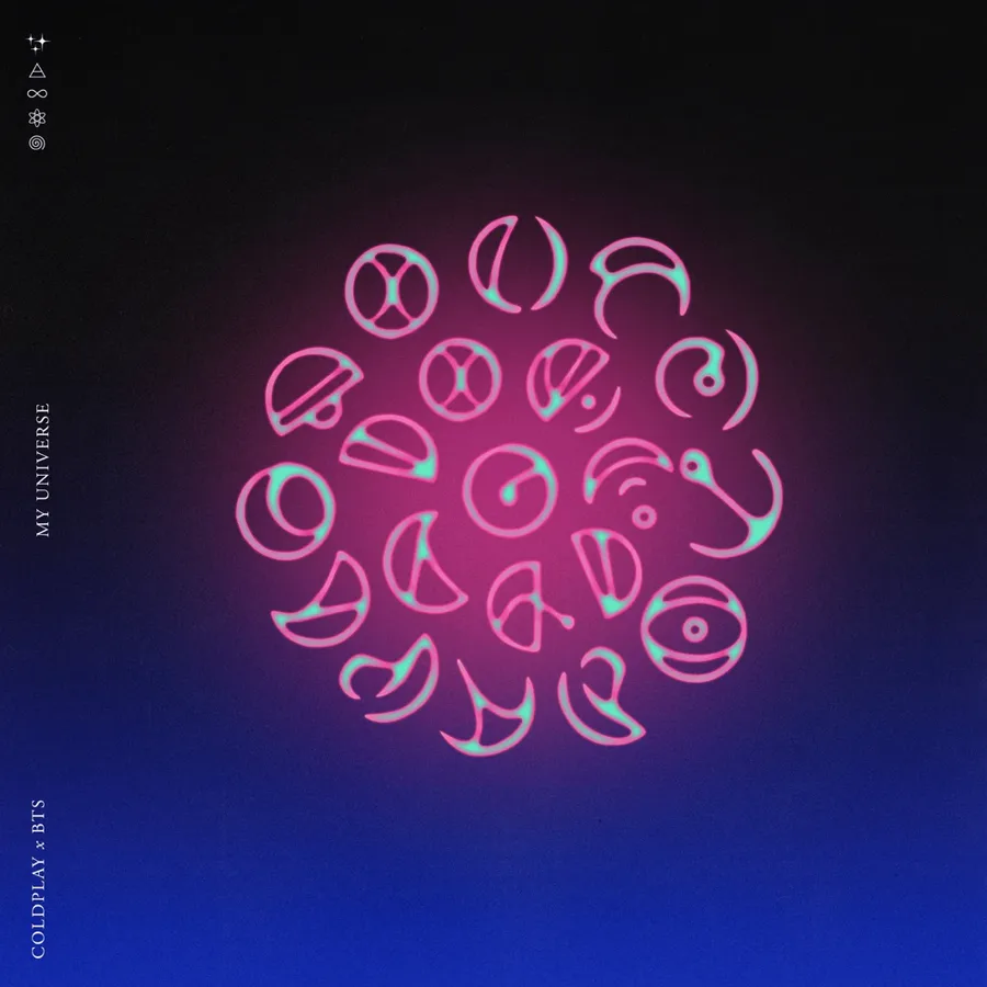 Pochette de l’album My Universe (Coldplay x BTS) de BTS