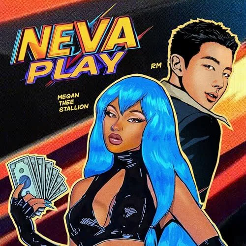 Pochette de l’album Neva Play de BTS