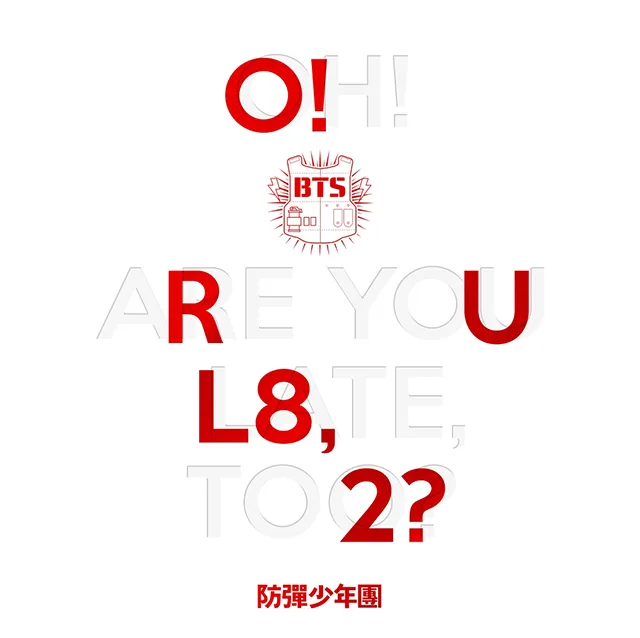 Pochette de l’album O!RUL8,2? de BTS