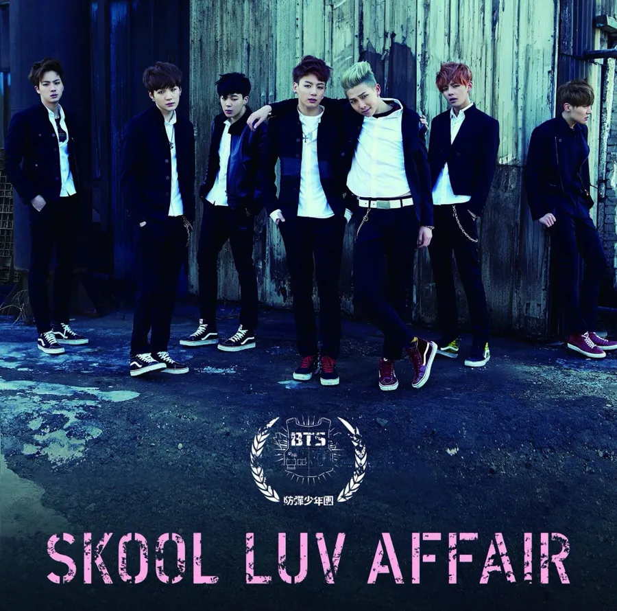 Pochette de l’album Skool Luv Affair (Japanese Ver.) de BTS