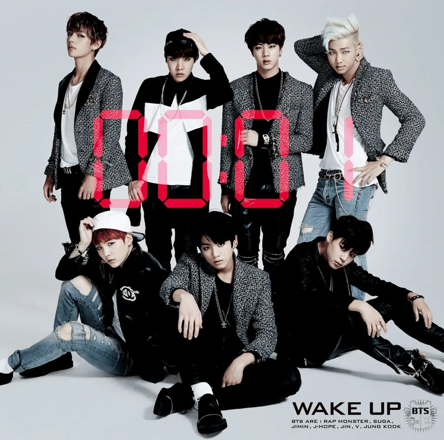 Pochette de l’album Wake Up de BTS