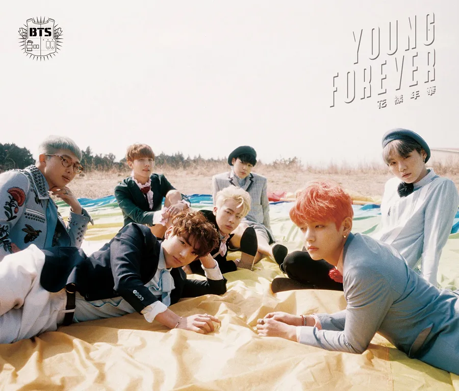 Pochette de l’album Young Forever (Japanese Ver.) de BTS