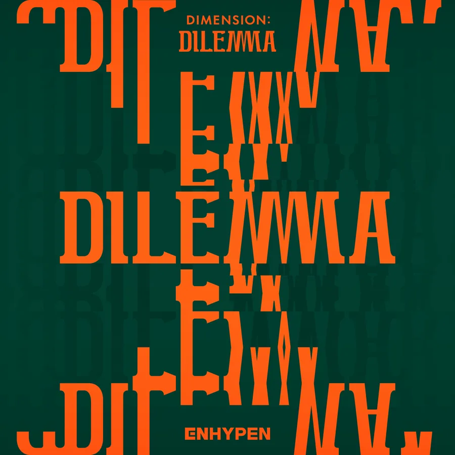 Pochette de l’album DIMENSION: DILEMMA de ENHYPEN