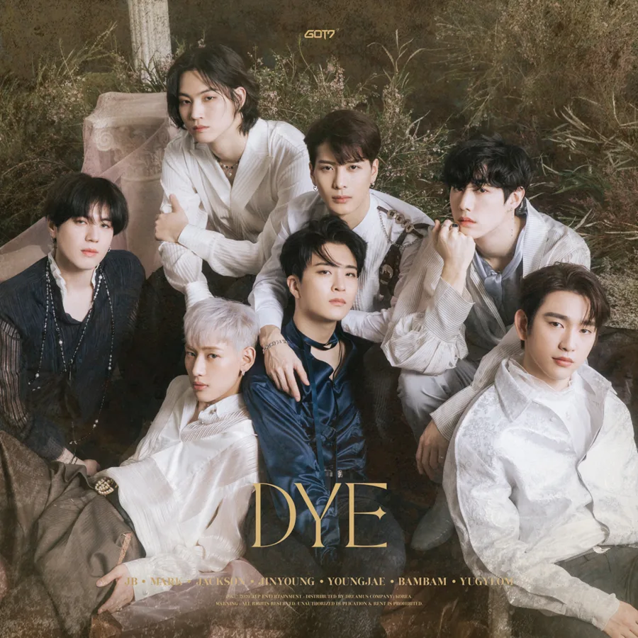 Pochette de l’album DYE de GOT7