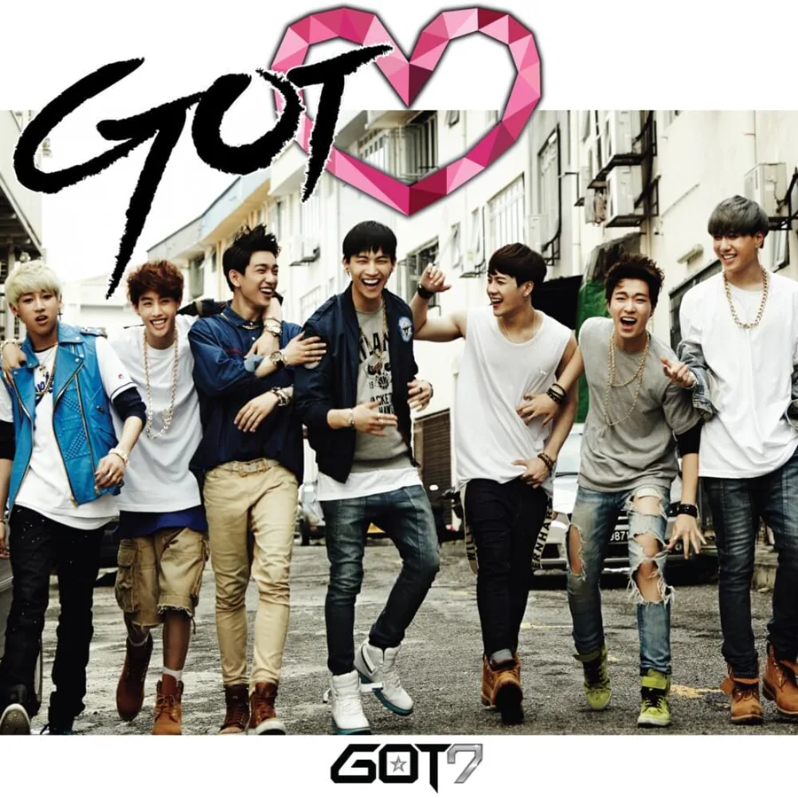 Pochette de l’album Got Love de GOT7