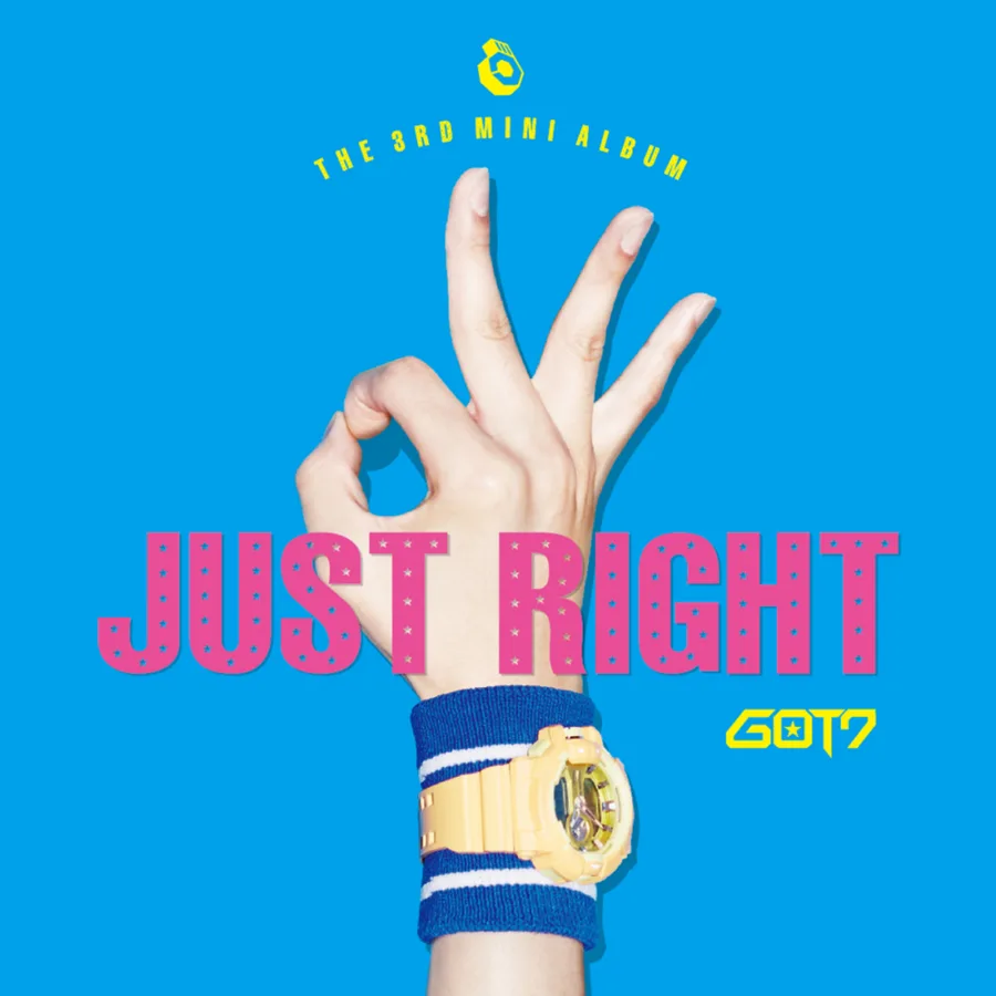 Pochette de l’album Just Right de GOT7