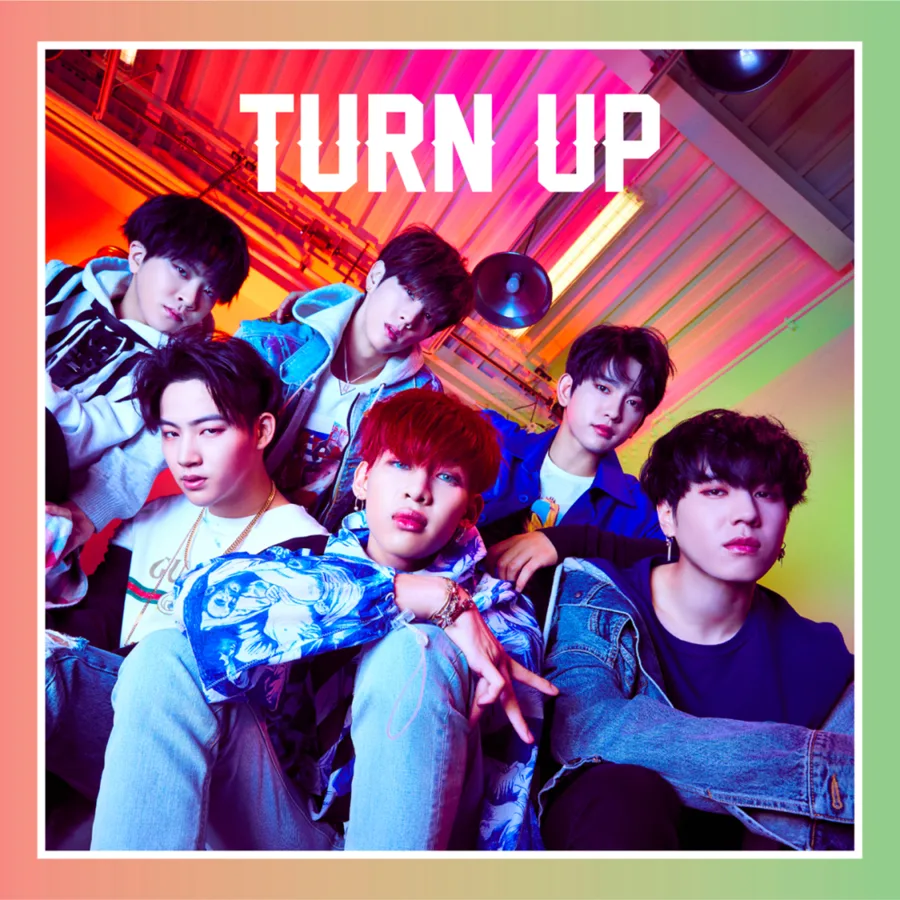 Pochette de l’album Turn Up de GOT7