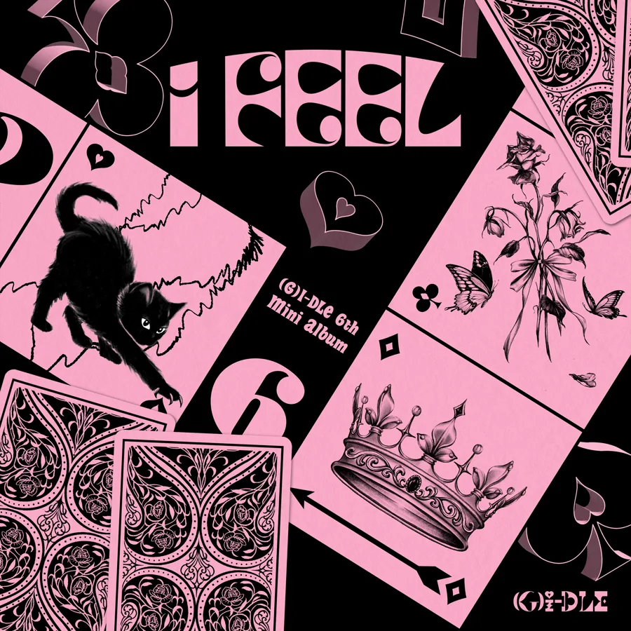 Pochette de l’album I Feel de i-dle