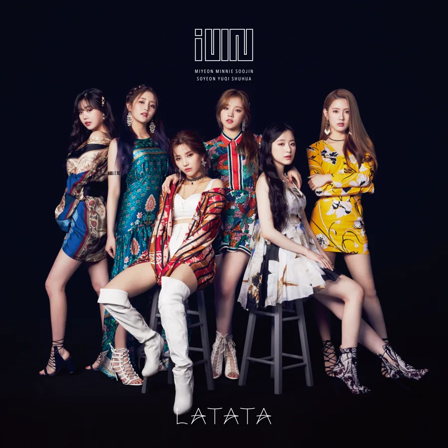 Pochette de l’album LATATA de i-dle
