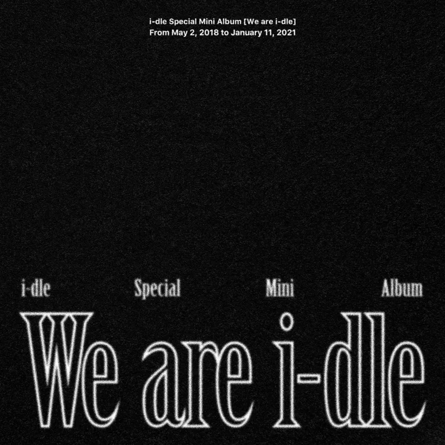 Pochette de l’album We are i-dle de i-dle