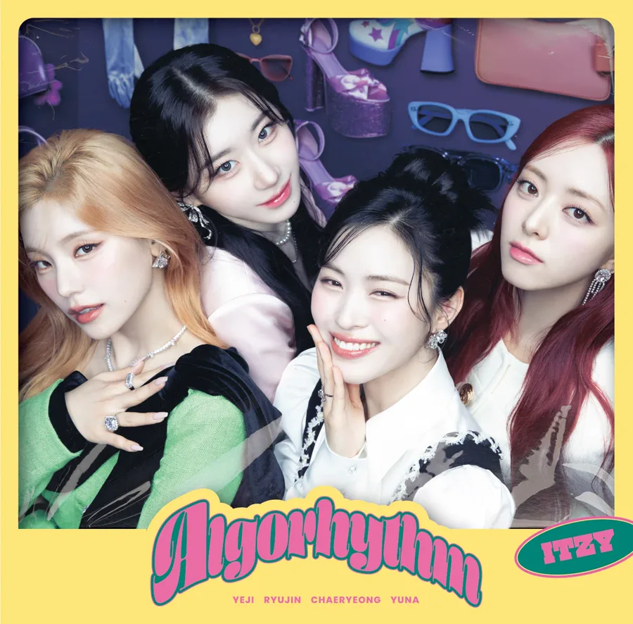 Pochette de l’album Algorhythm de ITZY