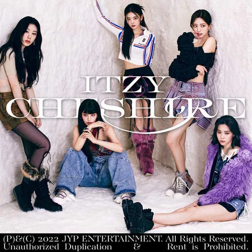 Pochette de l’album Cheshire de ITZY