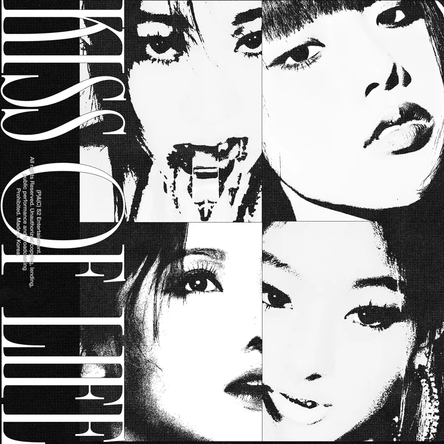 Pochette de l’album Born to be XX de KISS OF LIFE