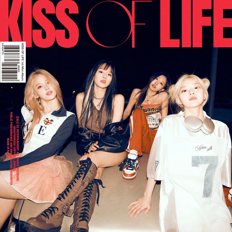 Pochette de l’album KISS OF LIFE de KISS OF LIFE