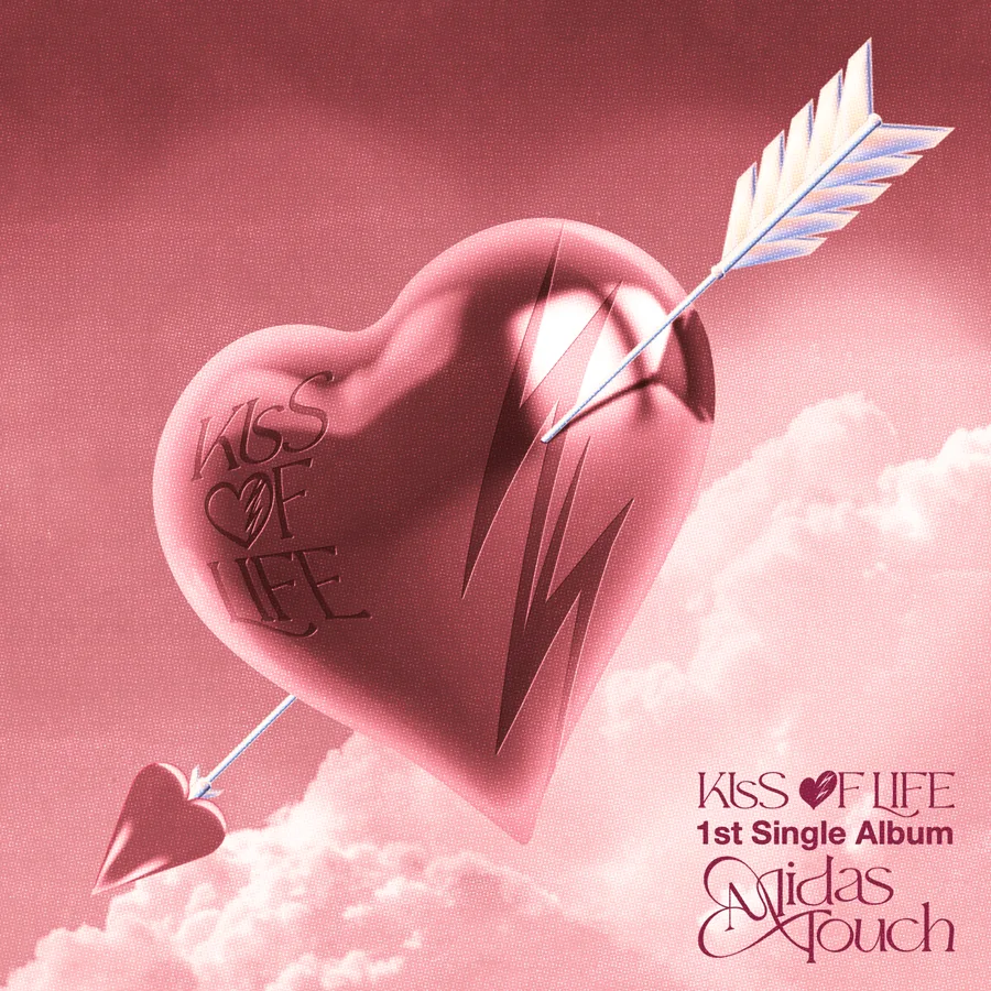 Pochette de l’album Midas Touch de KISS OF LIFE
