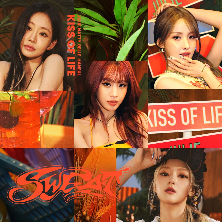 Pochette de l’album SWEAT (Japanese ep) de KISS OF LIFE