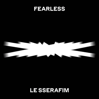 Pochette de l’album FEARLESS de LE SSERAFIM