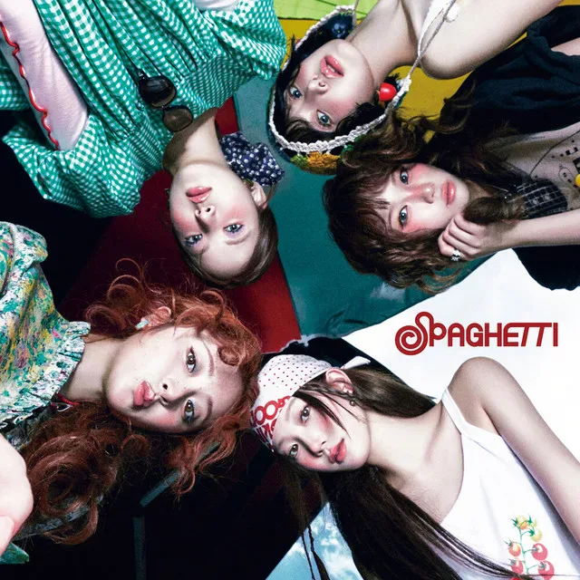 Pochette de l’album SPAGHETTI de LE SSERAFIM