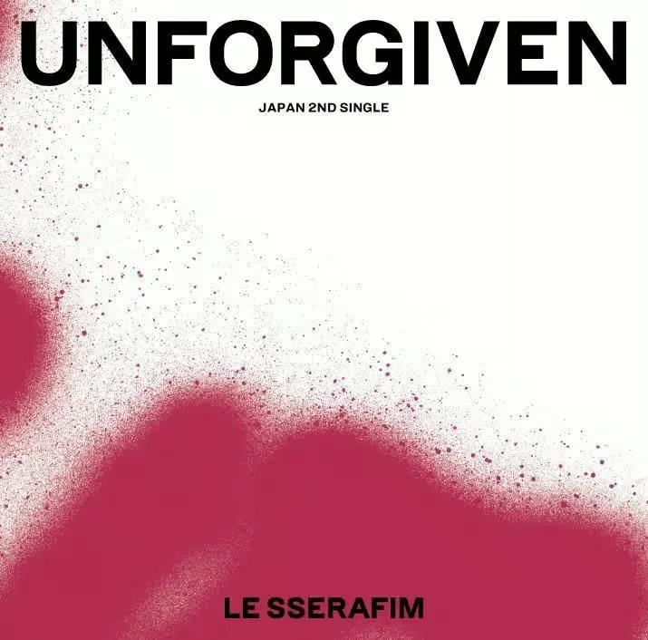 Pochette de l’album UNFORGIVEN (Japanese Ver) de LE SSERAFIM