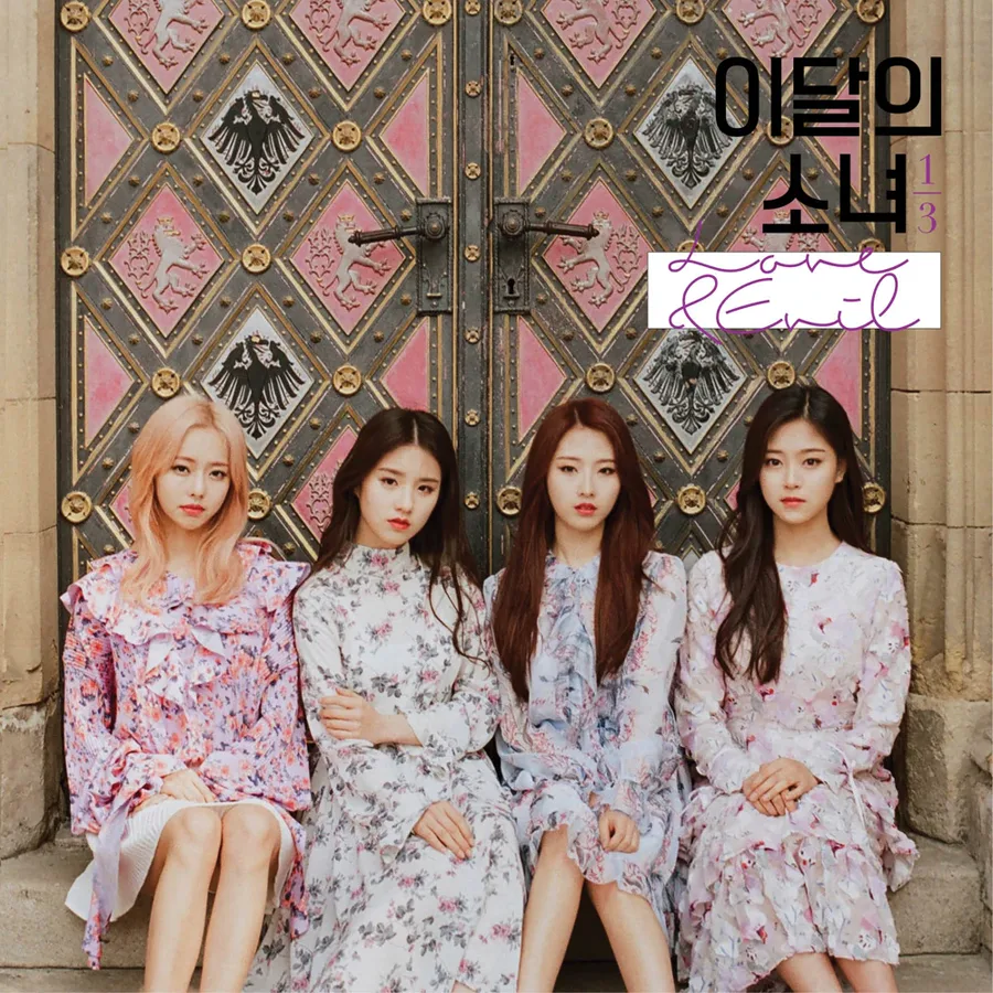 Pochette de l’album Love&Evil de LOONA