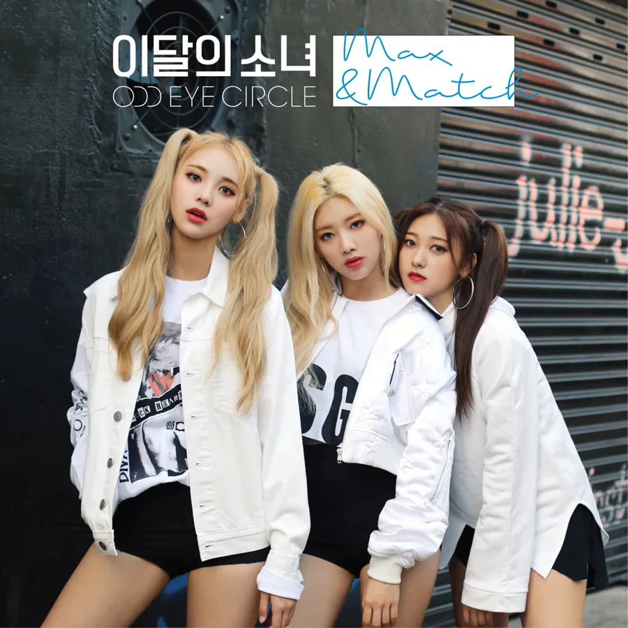 Pochette de l’album Max & Match de LOONA