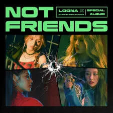 Pochette de l’album Not Friends de LOONA