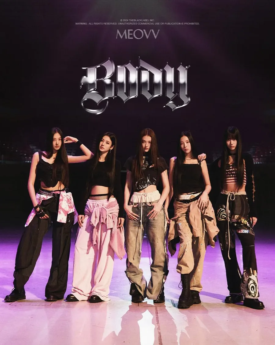 Pochette de l’album Body de MEOVV