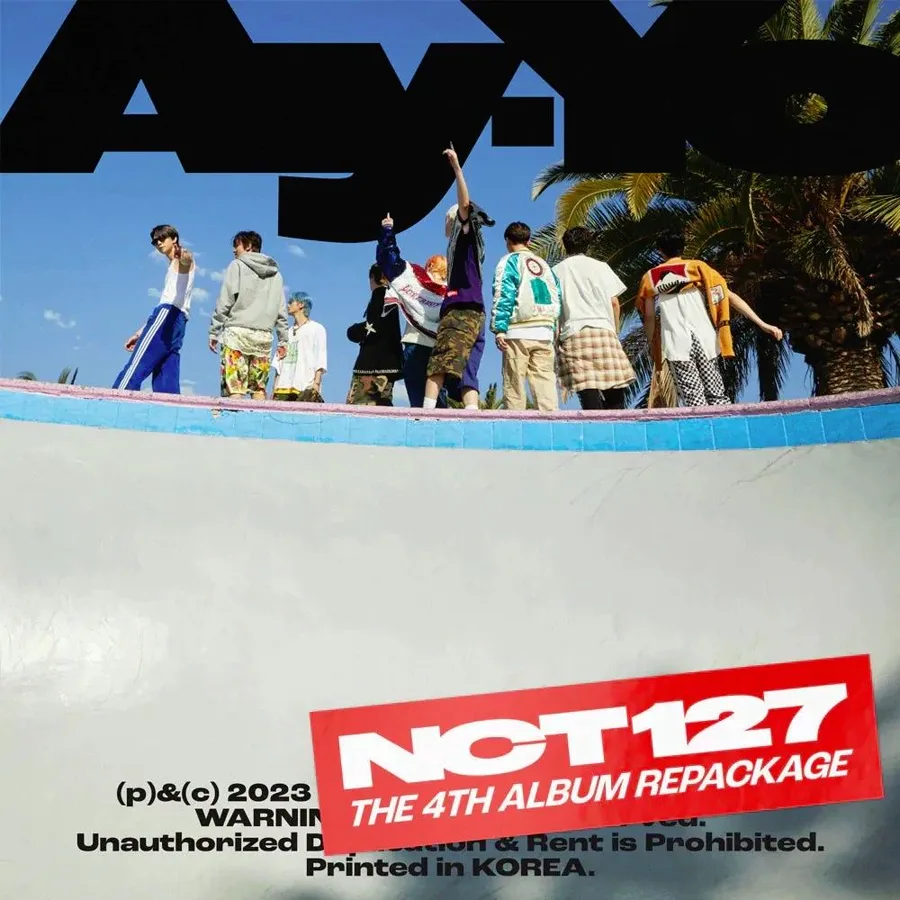 Pochette de l’album Ay-yo de NCT 127