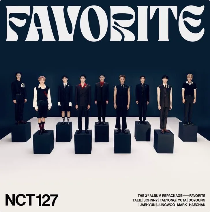 Pochette de l’album Favorite de NCT 127