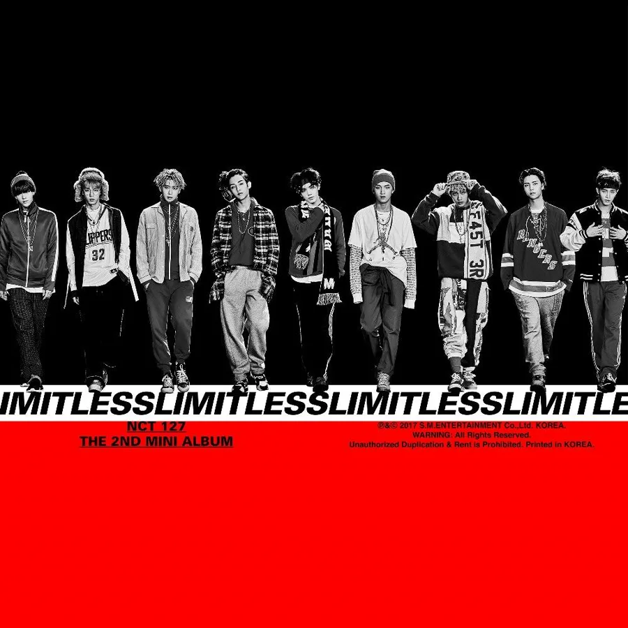 Pochette de l’album Limitless de NCT 127