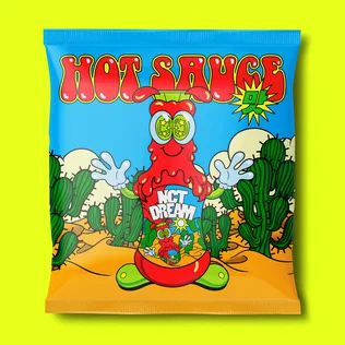 Pochette de l’album Hot Sauce de NCT DREAM