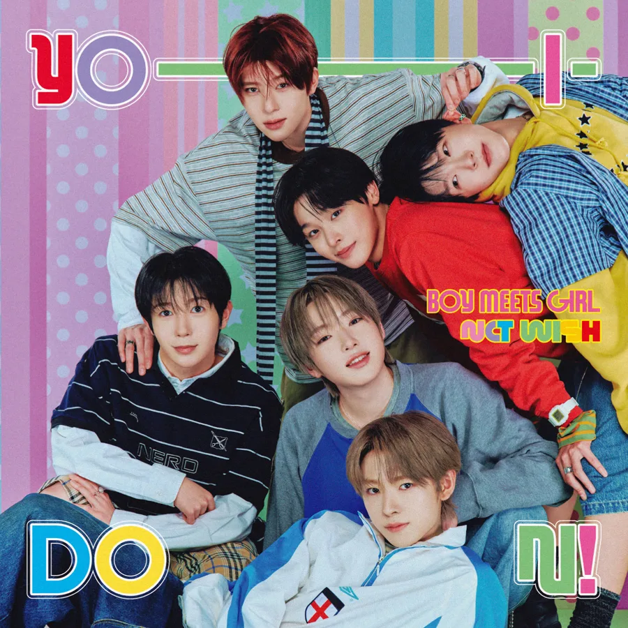 Pochette de l’album YO-I-DON! / BOY MEETS GIRL de NCT WISH