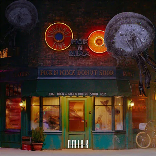 Pochette de l’album AD MARE de NMIXX