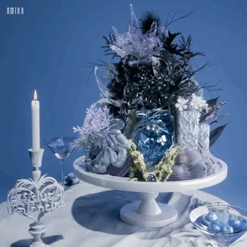 Pochette de l’album Blue Valentine de NMIXX