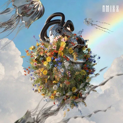 Pochette de l’album Expérgo de NMIXX