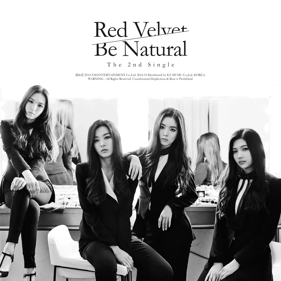 Pochette de l’album Be Natural de Red Velvet