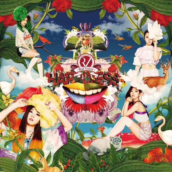 Pochette de l’album Happiness de Red Velvet