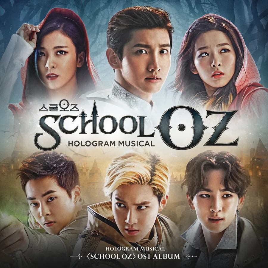 Pochette de l’album SCHOOL OZ de Red Velvet
