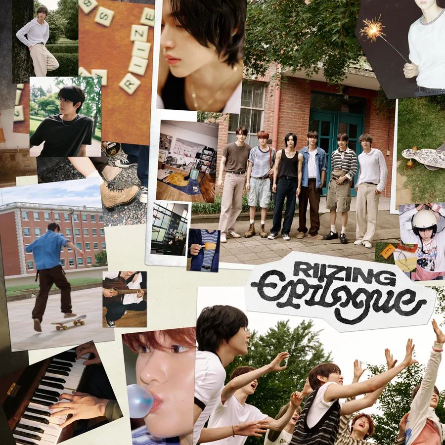 Pochette de l’album Riizing : Epilogue de RIIZE